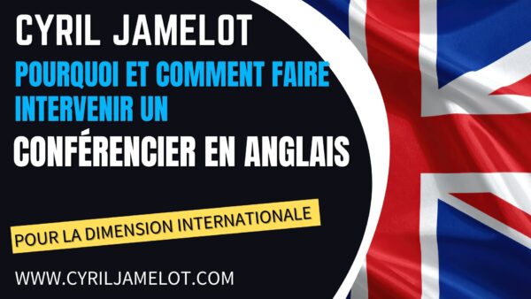conférencier en entreprise en anglais