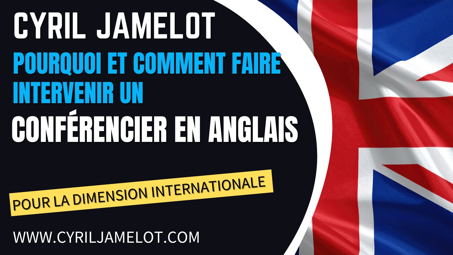 conférencier en entreprise en anglais