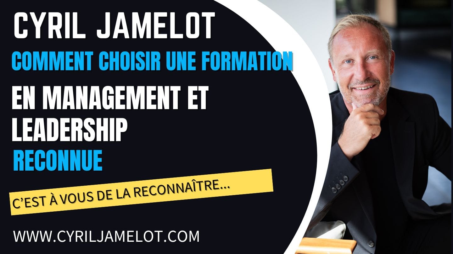 la meilleure formation en management et leadership